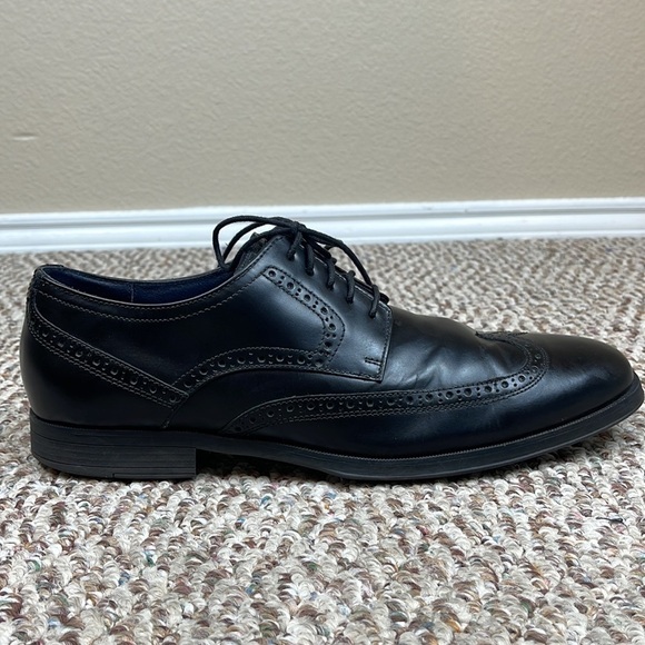 Cole Haan Black Montgomery Wing Oxford Shoe main image 5